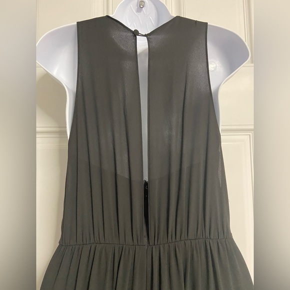 D3- VERA WANG Black WHITE Maxi Dress - Picture 6 of 10